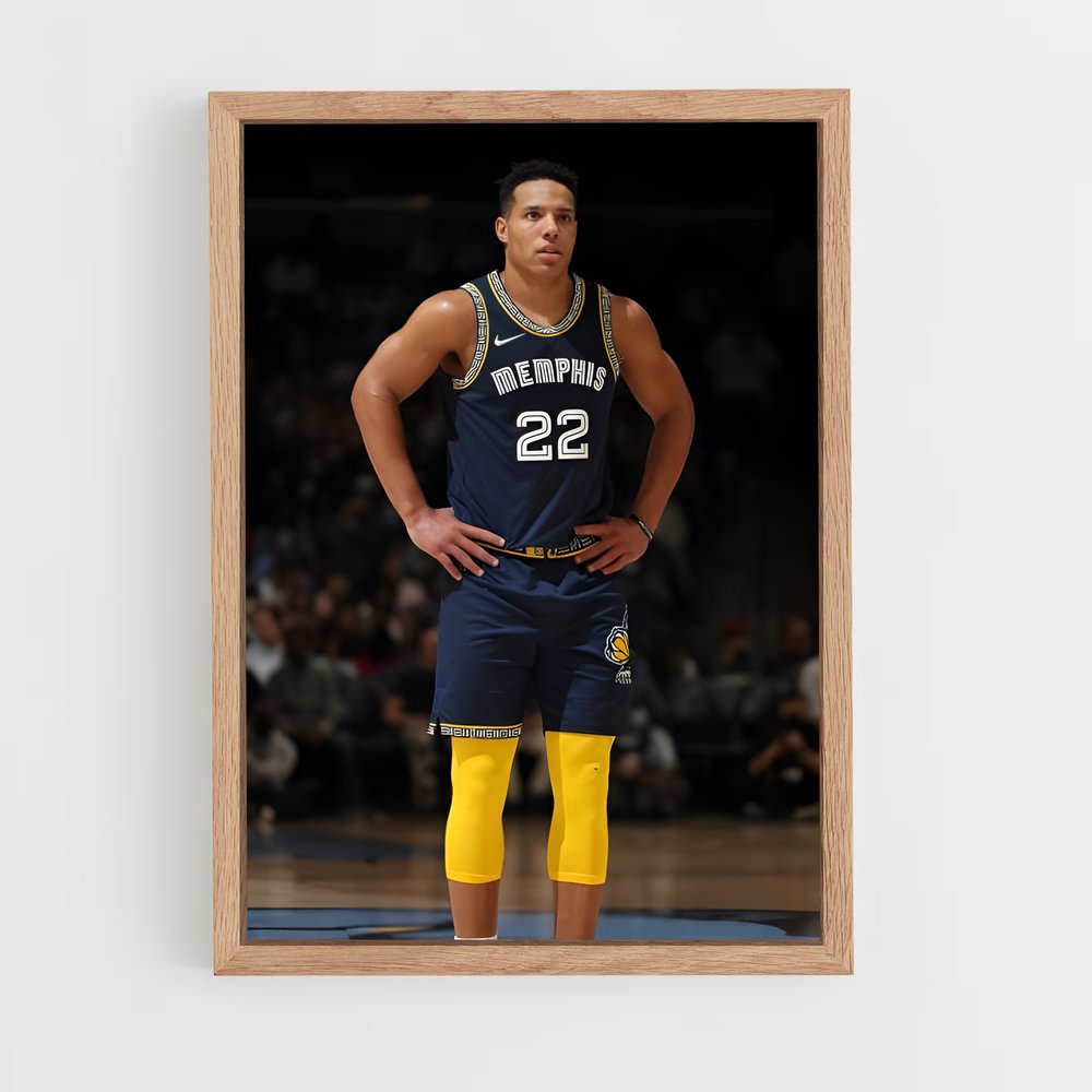 Poster L'Attitude de Desmond – affiche Basketball (vue 4)